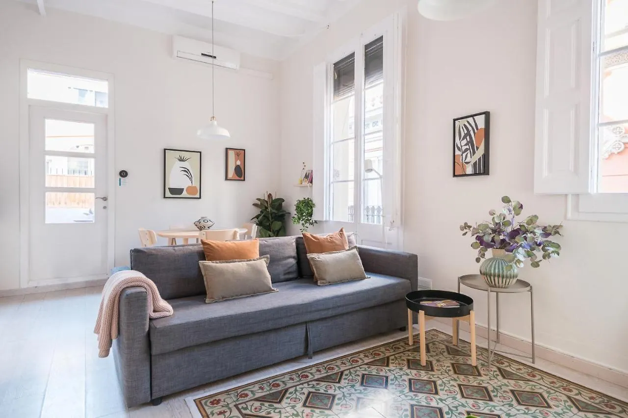 Light, Cozy Terrace And Local Life In Gracia Apartment Barcelona Spain